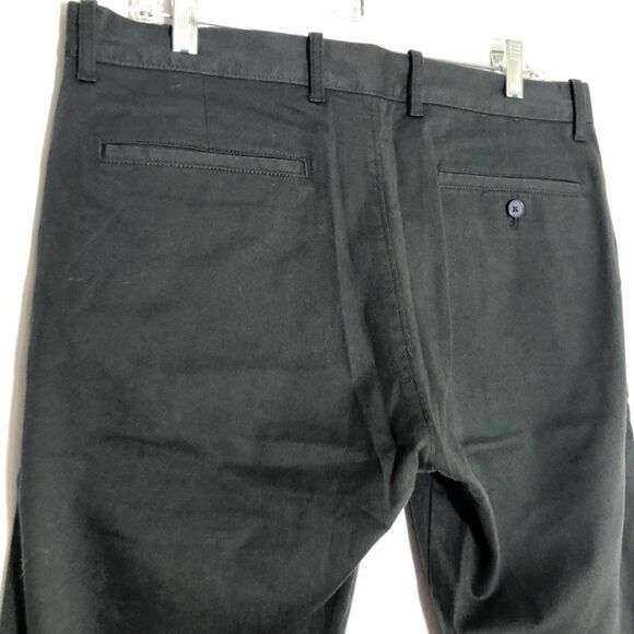 J. Crew Factory Pants Mens 35 32 Slim-fit Flex Chino Gray New Flat Front Preppy - Picture 7 of 16